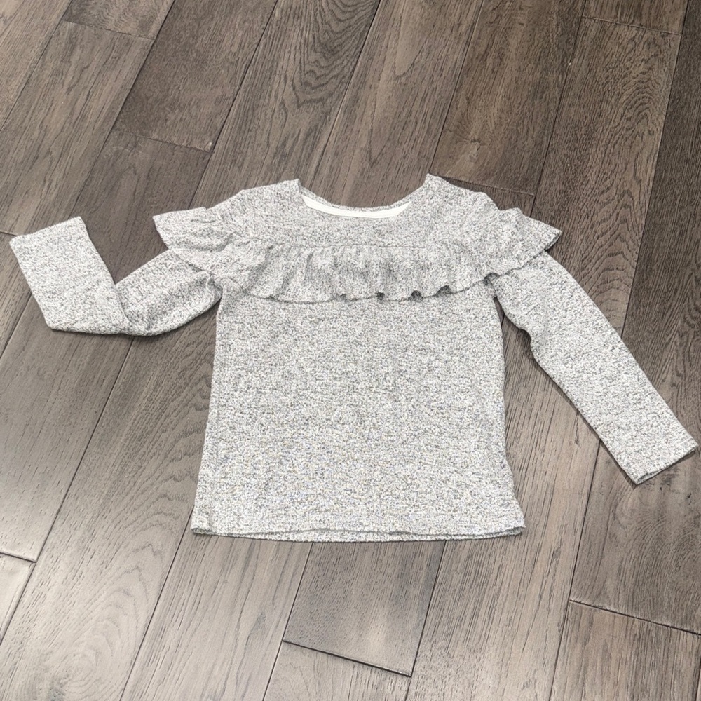 Cat & Jack Ruffled Kids thin dressy sweater